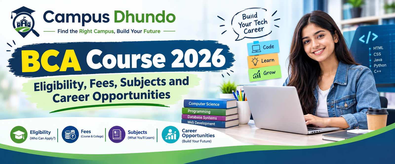 BCA Admission 2026: Eligibility, Fees, Subjects & Jobs Guide