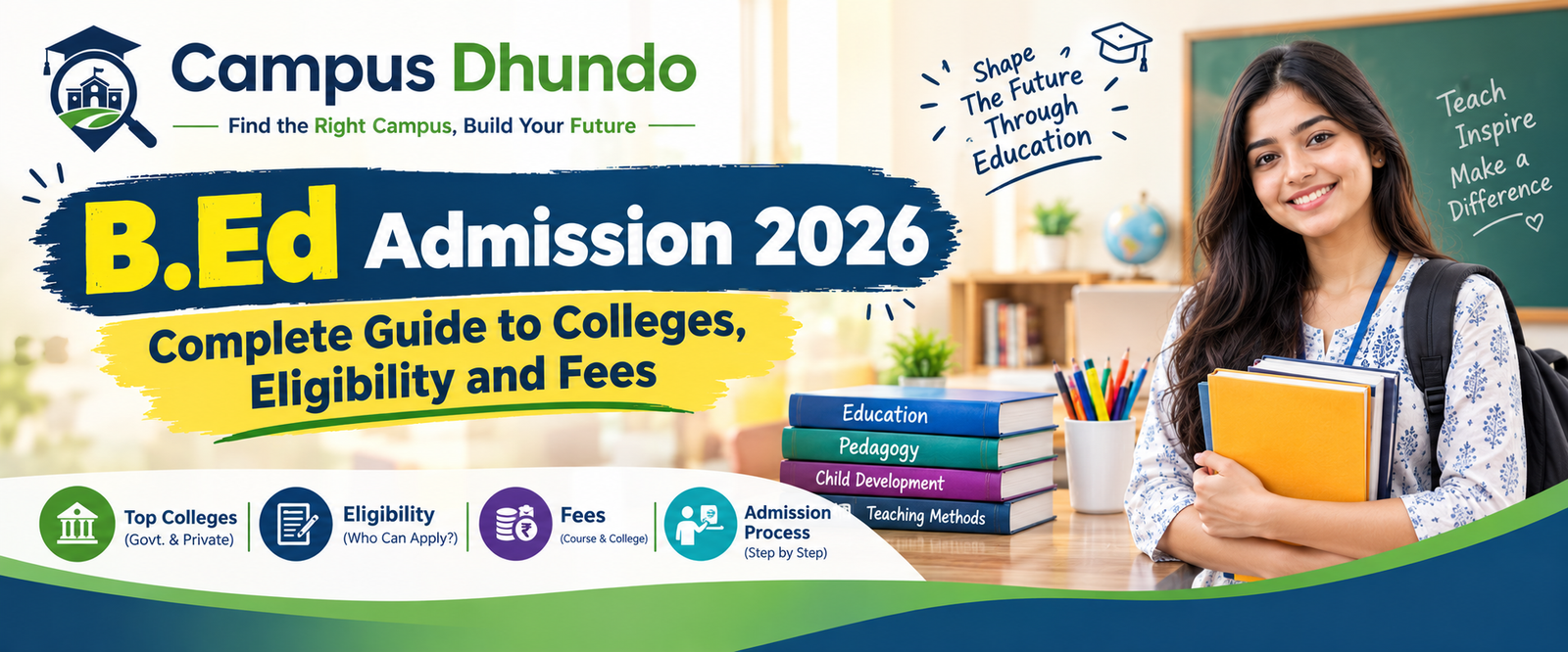 B.Ed Admission 2026: Entrance Exams, Top Colleges & Fees Guide